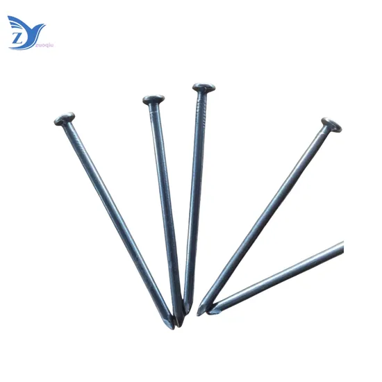Entrega rápida Clavos de alambre de madera común Clavos de hierro importador Clavos comunes