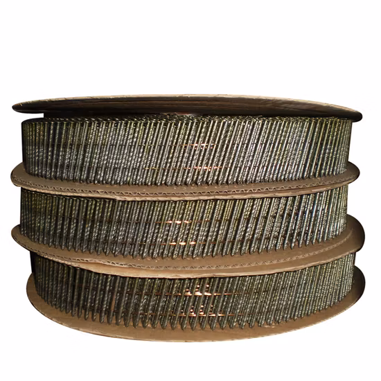 Clavos para techos en bobina de soldadura de alambre