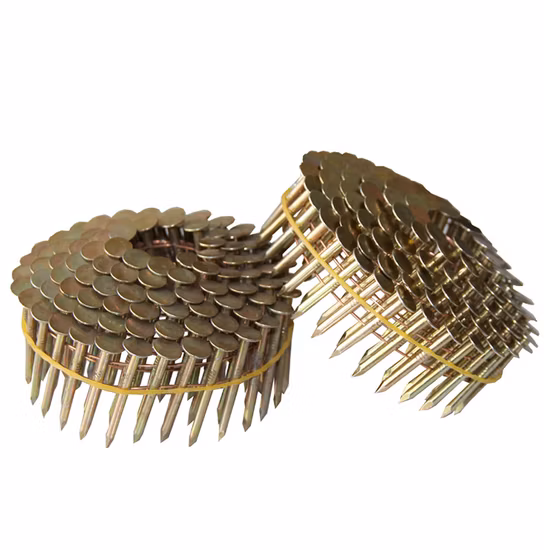 Clavos de influencia chapados en zinc de color amarillo Clavos de cobre al por mayor en Guangzhou